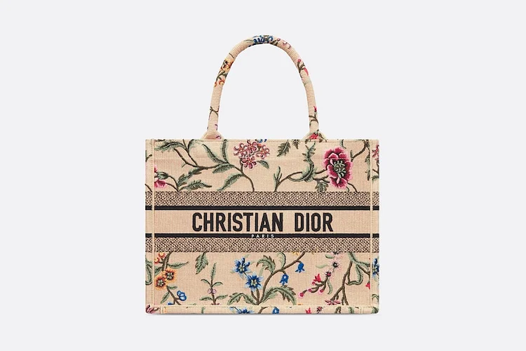 Iconic Christian Dior Embroidered Patterns: Book Tote Edition - Academy by  FASHIONPHILE