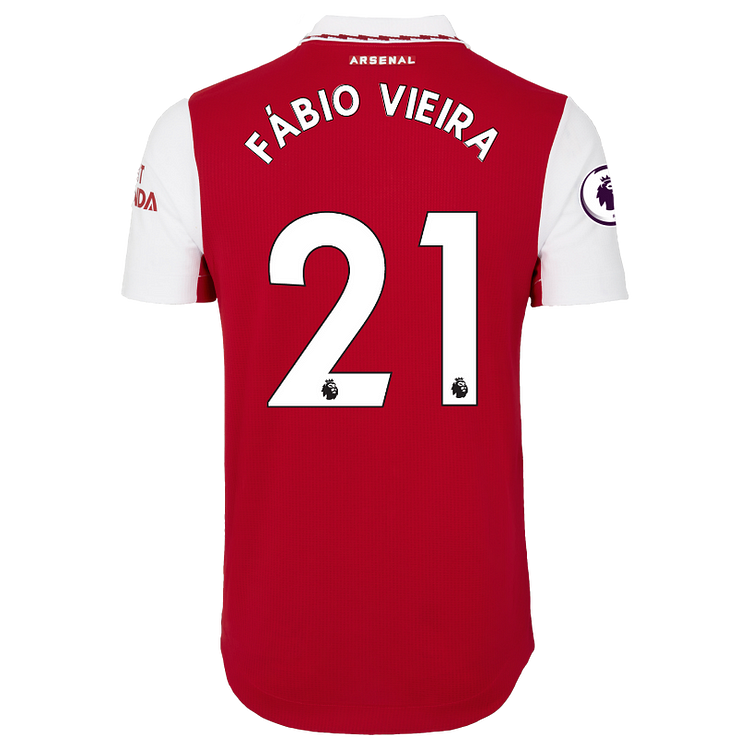 Arsenal FC Fábio Vieira 21 Home Trikot 2022-2023