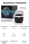 Ferrofluid Speaker - Dancing Ferrofluid Bluetooth 5.0 Wireless Speaker, with 4-Color Adjustable Light