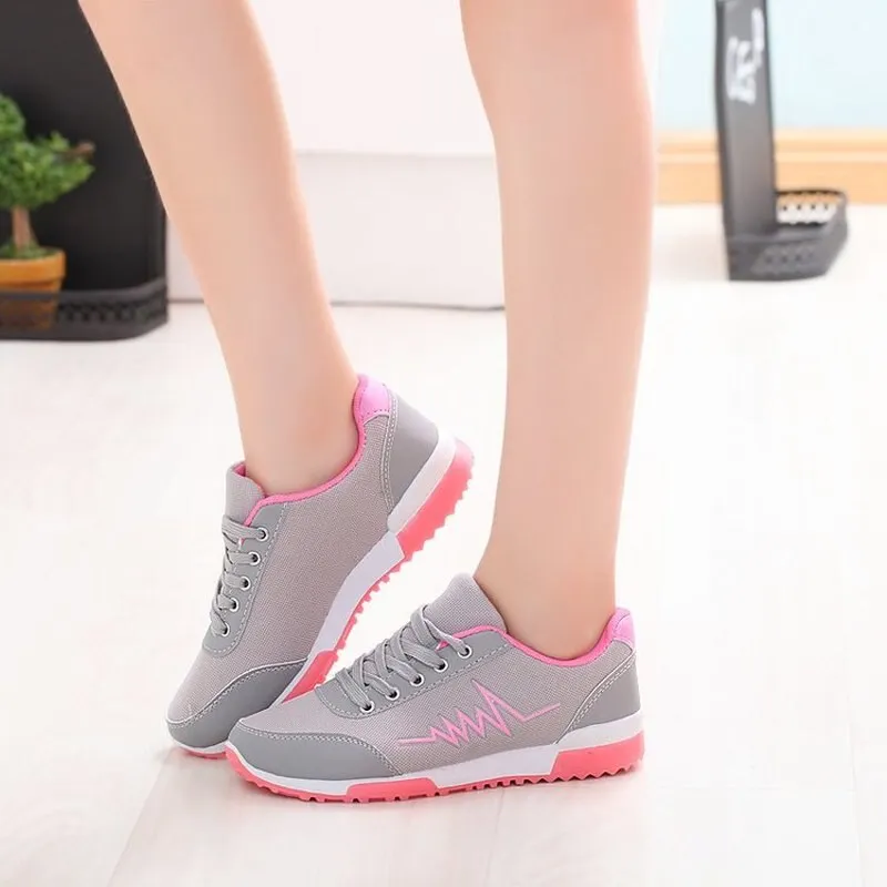 Women's shoes 2021 new sports women's shoes single shoes running shoes breathable non-slip casual shoes students tenis de mujer