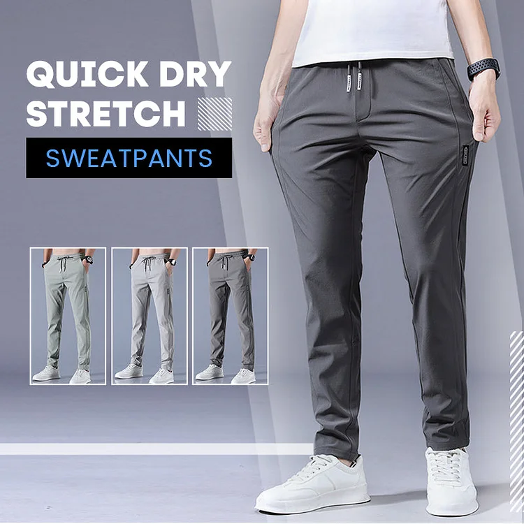 BUY 1 GET 1 FREE - Unisex Quick Dry Stretch Sweatpants