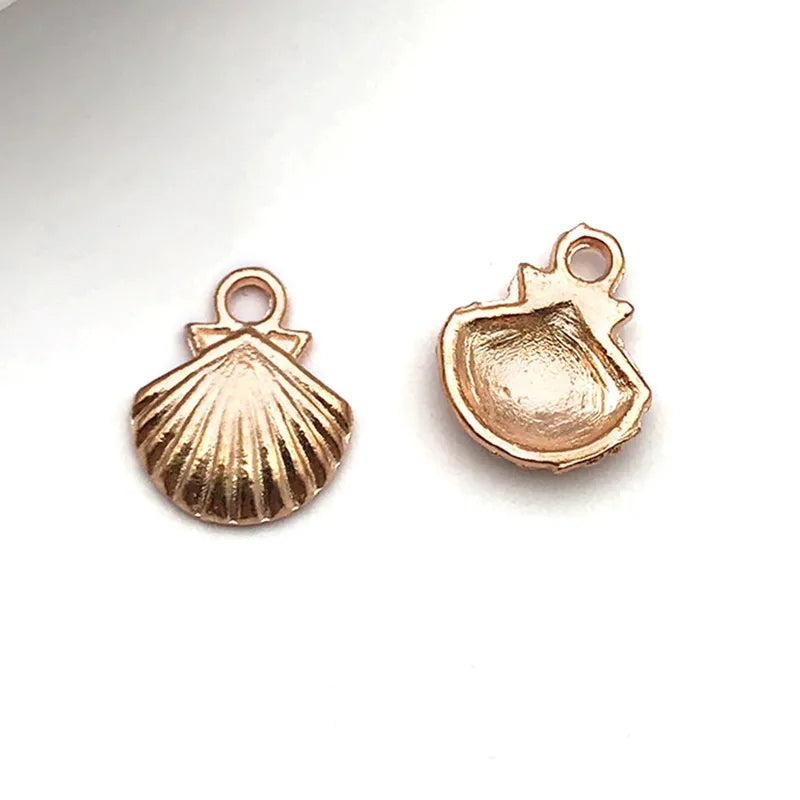 1 Piece 10*13mm 12 * 14mm 6.5*16mm Alloy Pearl Dolphin Mermaid Fish Tail Jewelry Accessories Pendant