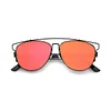 Modern Mirrored Lens Sunglasses