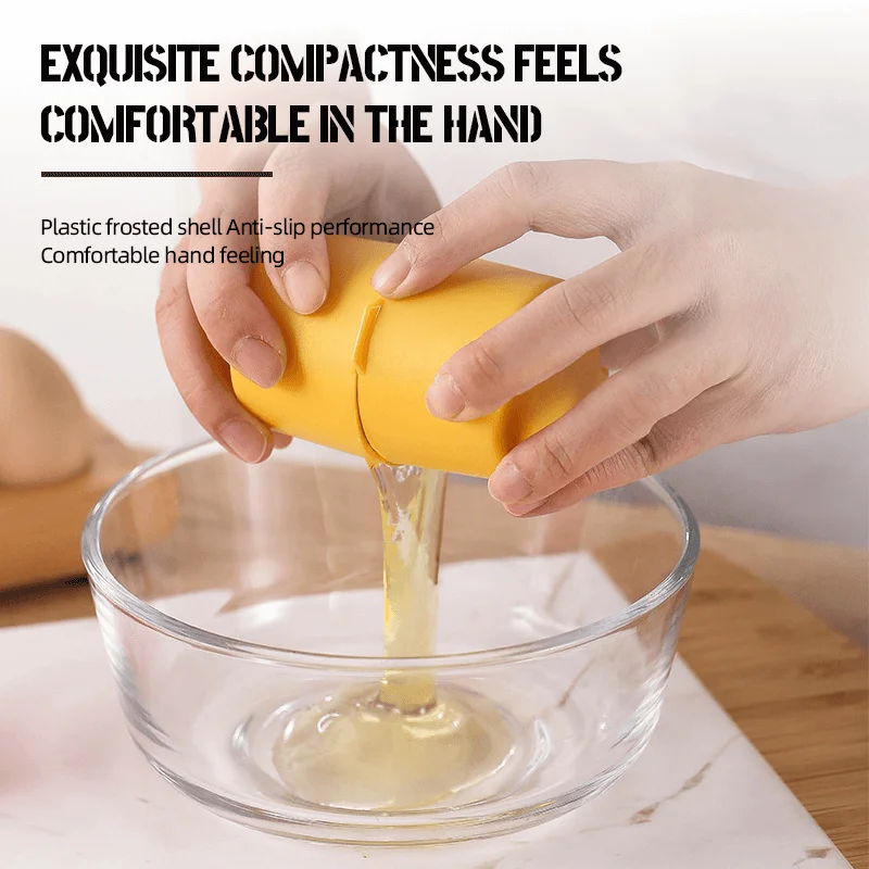 🎊Stainless Steel Egg Opener &ndash; Crack. Cut. and Separate Eggs Easily🍳