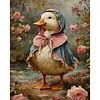 Peter Rabbit Duck-11CT Stamped Cross Stitch 40*50cm tapestrymarket