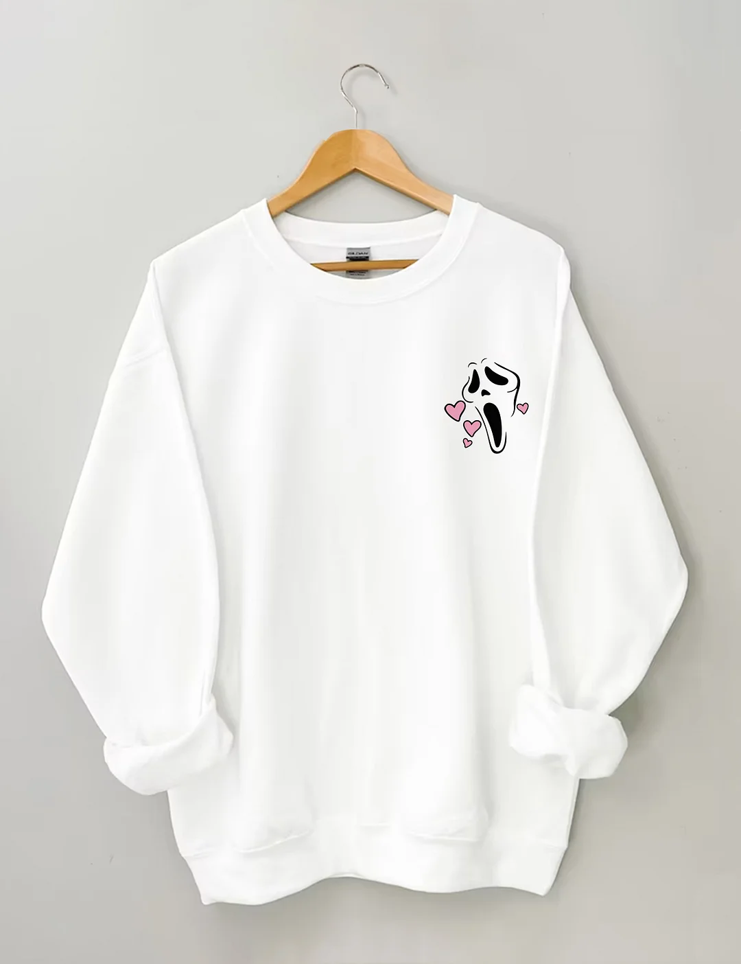 No You Hang Up Ghost Face Sweatshirt