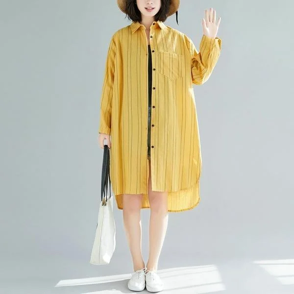 omychic cotton autumn vintage korean style plus size Casual loose blouse women shirt 2020 clothes ladies tops streetwear