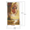 (US Only)Goddess 40x70cm 5D DIY Full Drill Round Diamond Painting Kit for Home Wall Decor