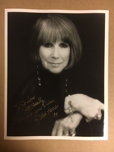 Julie Harris Signed 8x10 Photo Poster painting Auction House COA