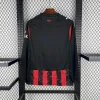 2025/2026 Long Sleeve AC Milan Home Soccer Jersey 1:1 Thai Quality