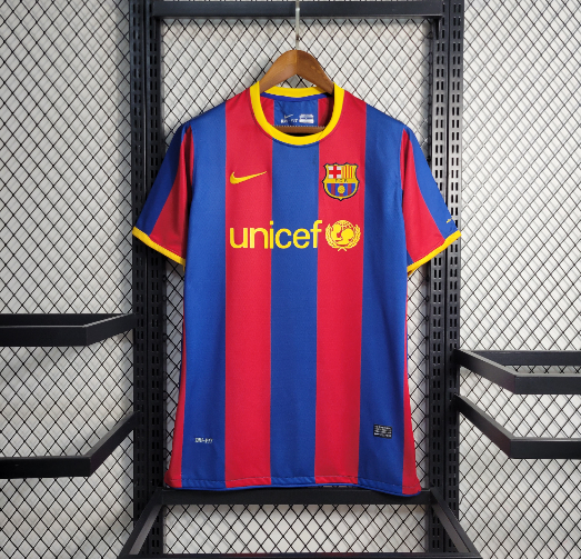 2010-2011 Barcelona Retro home Football shirt Thai Quality