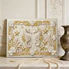 DIY Pearl Painting Gorgeous Haima for Home Wall Decor with Frame(20x30cm)