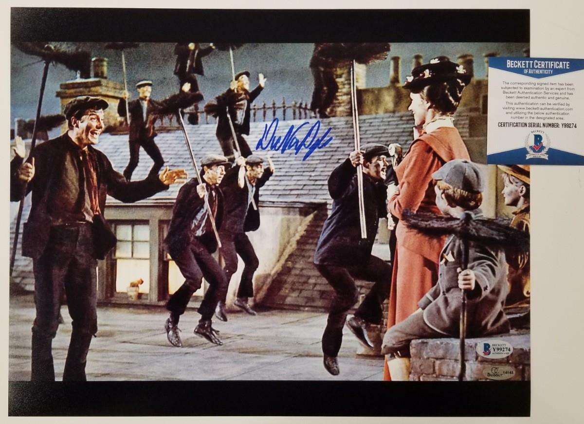 Dick Van Dyke autograph signed Mary Poppins 11x14 Photo Poster painting #5 Autograph ~ BAS COA