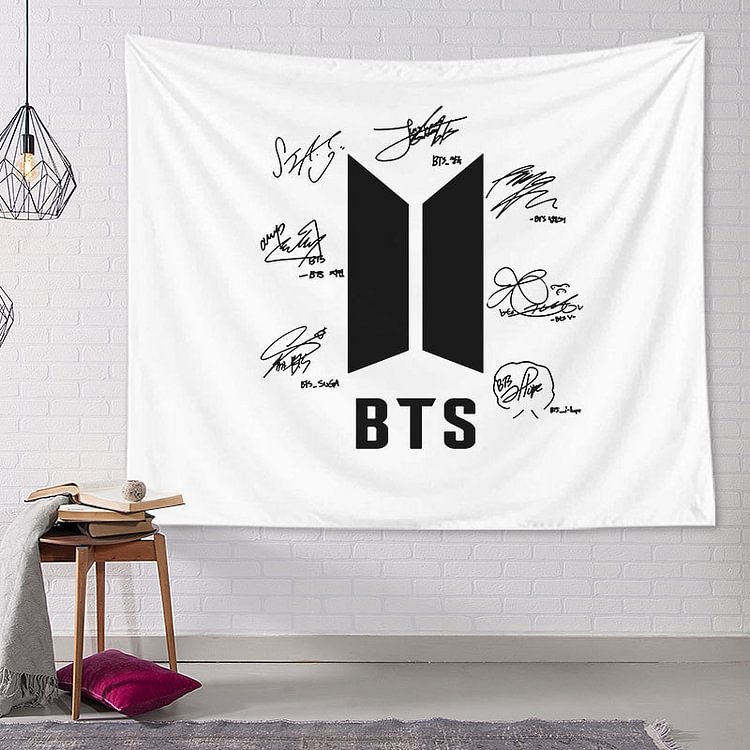 BTS Album Photo Tapestry