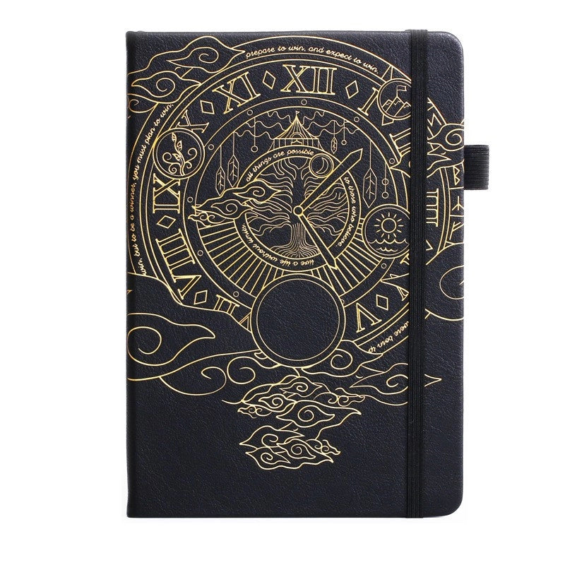 A5 English Version Thick 5-week Planner Study Schedule Hardcover Notebook Customized Office/cultural/notebook/notepad