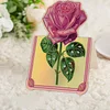 (US Local)6pcs Rose Diamond Painting Greeting Cards Handmade Diamond Art Cards for Adults