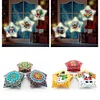 Christmas Five-pointed Star Hanging Lights Holiday Decoration - 5D DIY Diamond Crafts