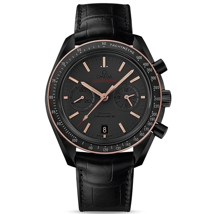 Omega Speedmaster Dark Side Of The Moon Co-Axial Chronometer Chronograph 44.25mm "Sedna Black"