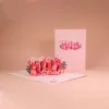 Cartes de v&oelig;ux 3D - Cadeau chaleureux pour maman- F&ecirc;te des m&egrave;res