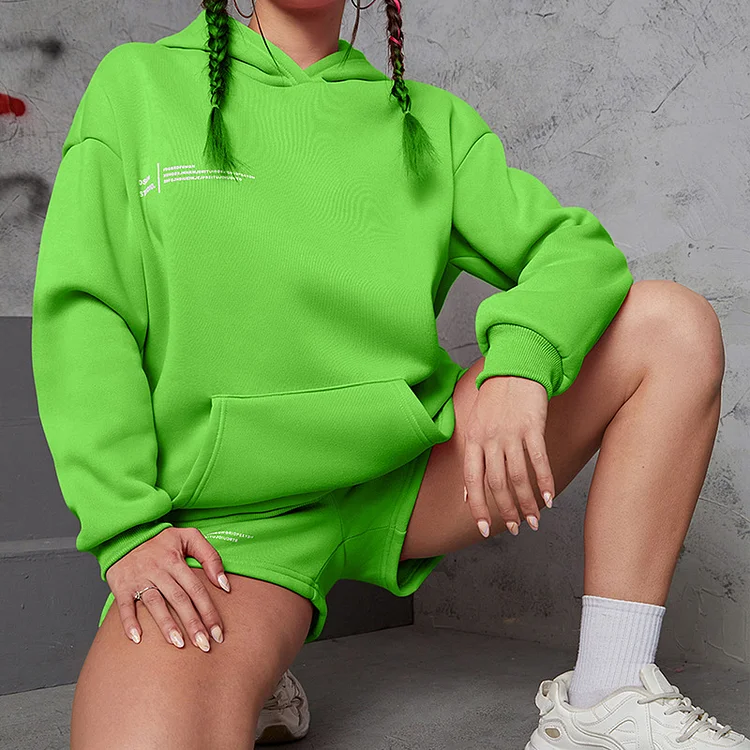 PASUXI Wholesale Women's Fashion Sweatshirt Shorts - Comfortable & Stylish for Active Lifestyles huanwei