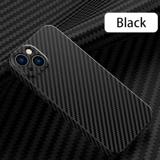 Carbon Fiber Texture Magnetic Wireless Charging iPhone Case