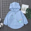 Kid Baby Girls Cartoon Hooded Infant Out Outwear Coat