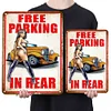 Pin Up Girl - Metal Tin Signs(8*12Inch/12*16Inch) - Garage&Transport