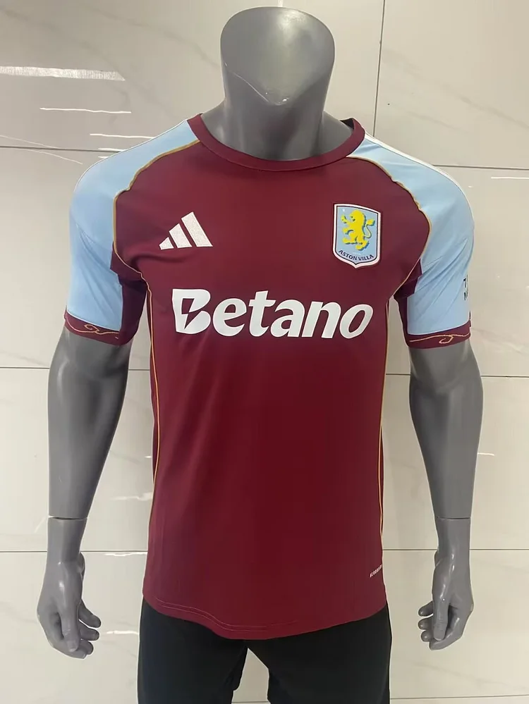 2025-26 Season - Aston Villa Home - Jersey - Fan Edition