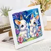 Kaninchen - speziell geformte Diamantmalerei - 30 * 30cm