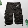 Gioiacombo&trade; Nuovi pantaloncini cargo casual multitasche da uomo