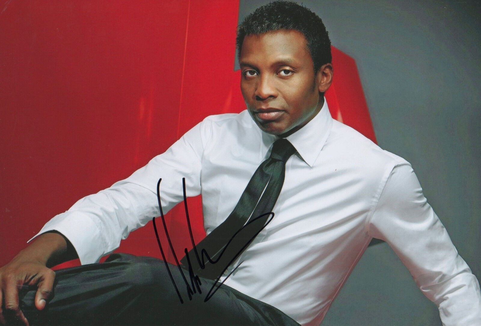 Haddaway signed 8x12 inch Photo Poster painting autograph