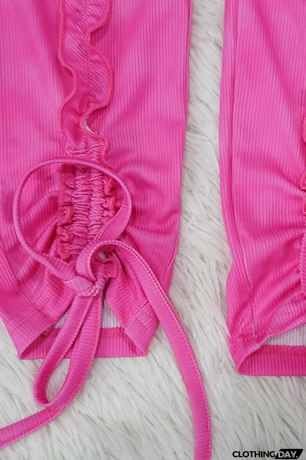 Light Blue Casual Solid Patchwork Stringy Selvedge Zipper Collar Skinny Jumpsuits