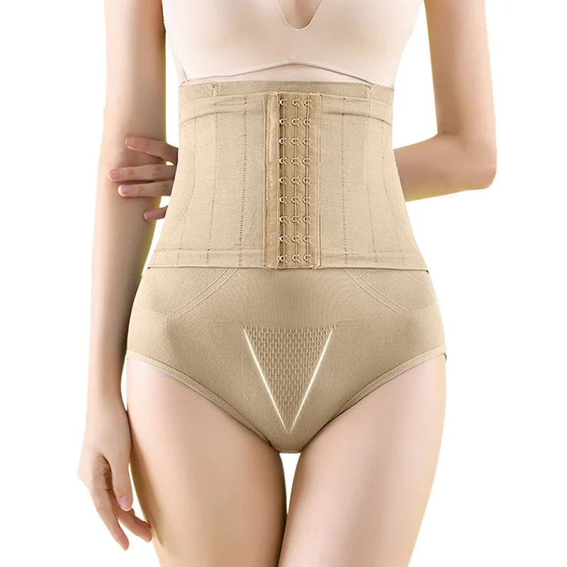 Billionm Body Shaper Women'S Seamless High Waist Postpartum Hip Lift Shaping Panties Slimming Underwear Corset Body Shaping Pants
