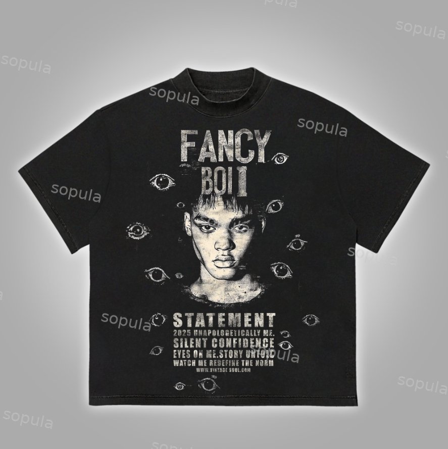 Vintage Graphics 2025 Statement Unapologetically Me Cotton T-Shirt