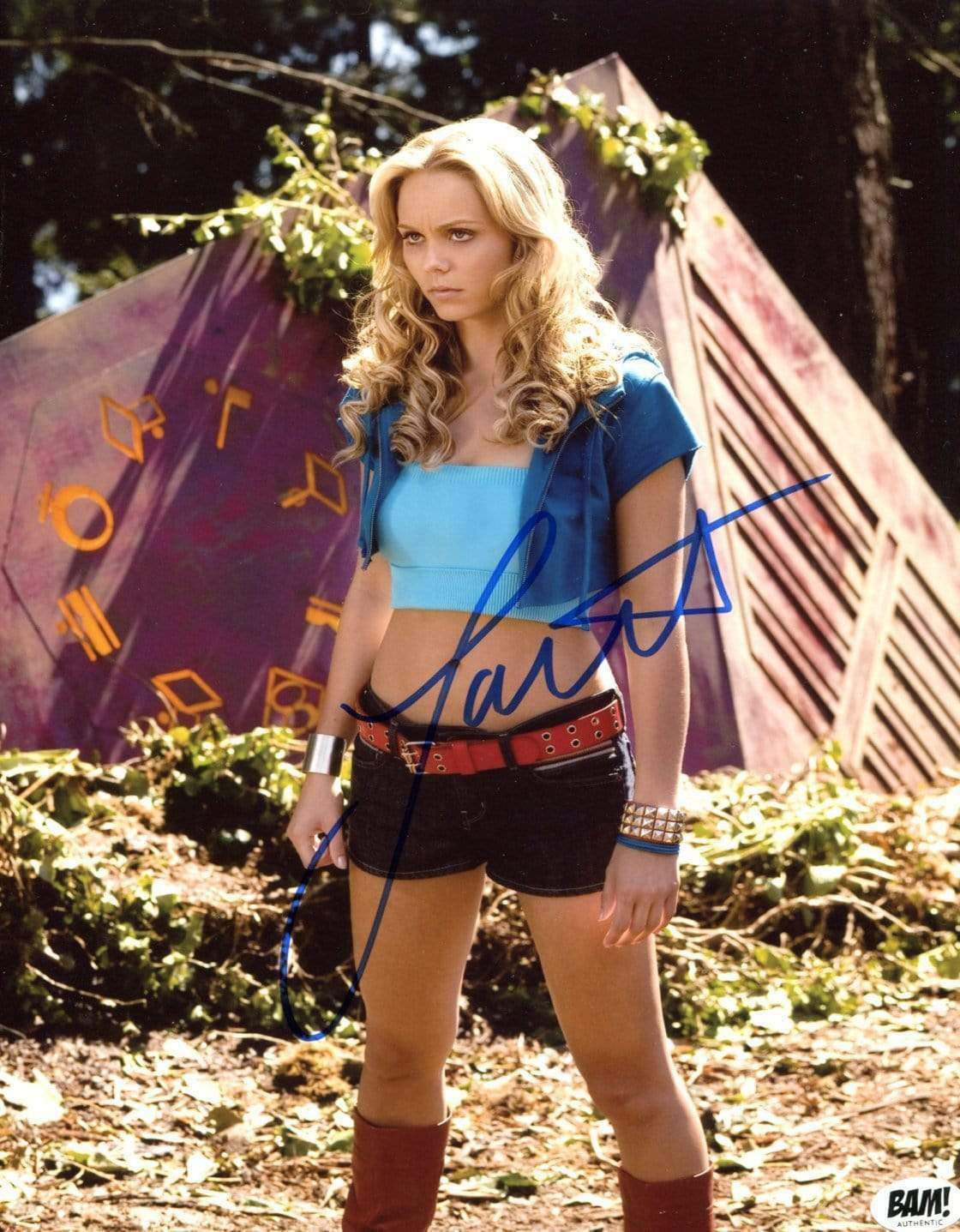 Laura Vandervoort ACTRESS autograph, signed Photo Poster painting