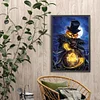 (40*60cm)Halloween Pumpkin Skeleton - Full Round Drill Diamond Painting