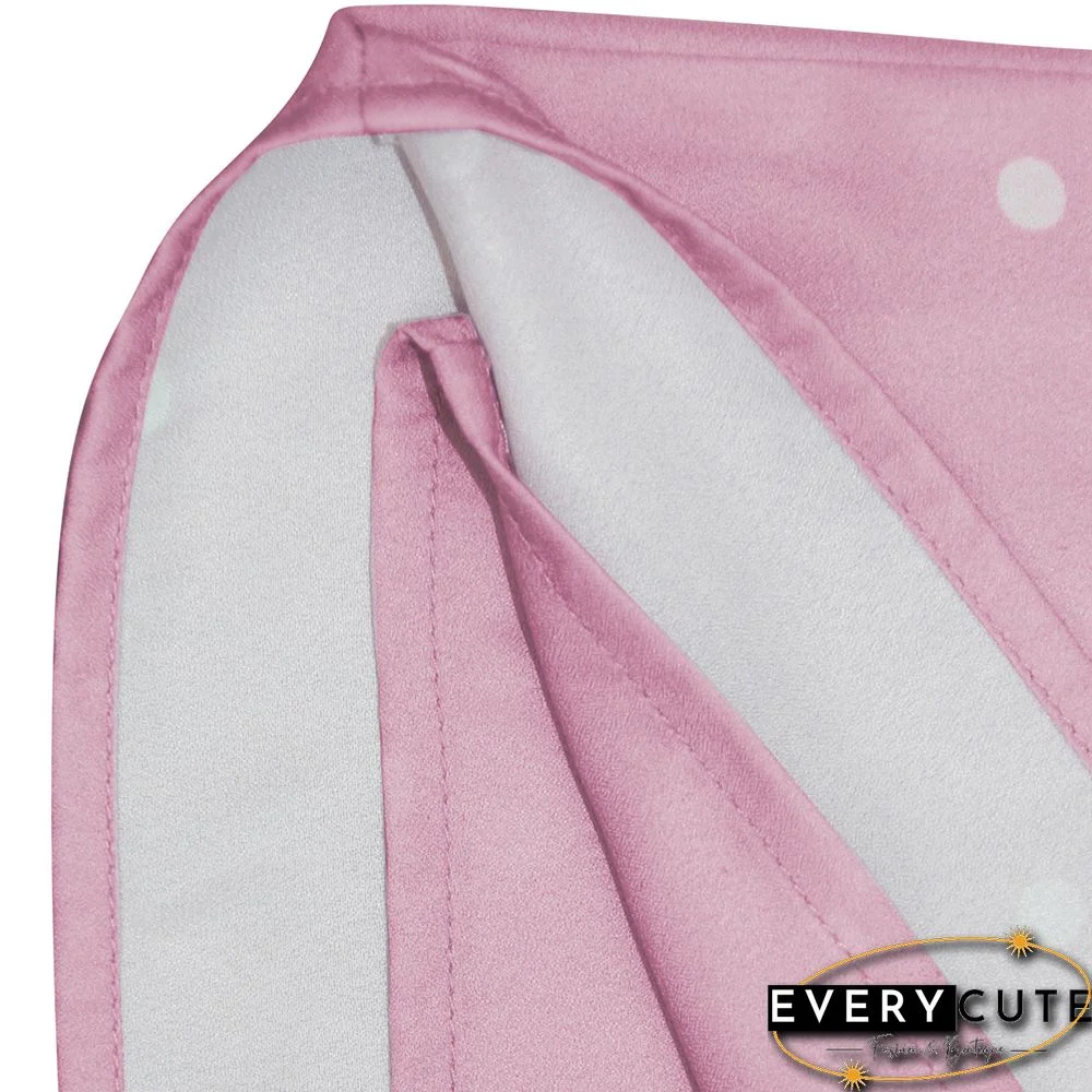 Pink Digital Print V Neck Camisole Tank