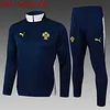 2025 Portugal Suit Royal Blue Long Zipped Jacket Football Shirt 1:1 Thai Quality