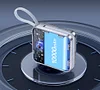 10000mAh built-in cable, large capacity, 22.5W super fast charging, compact and portable mobile power bank