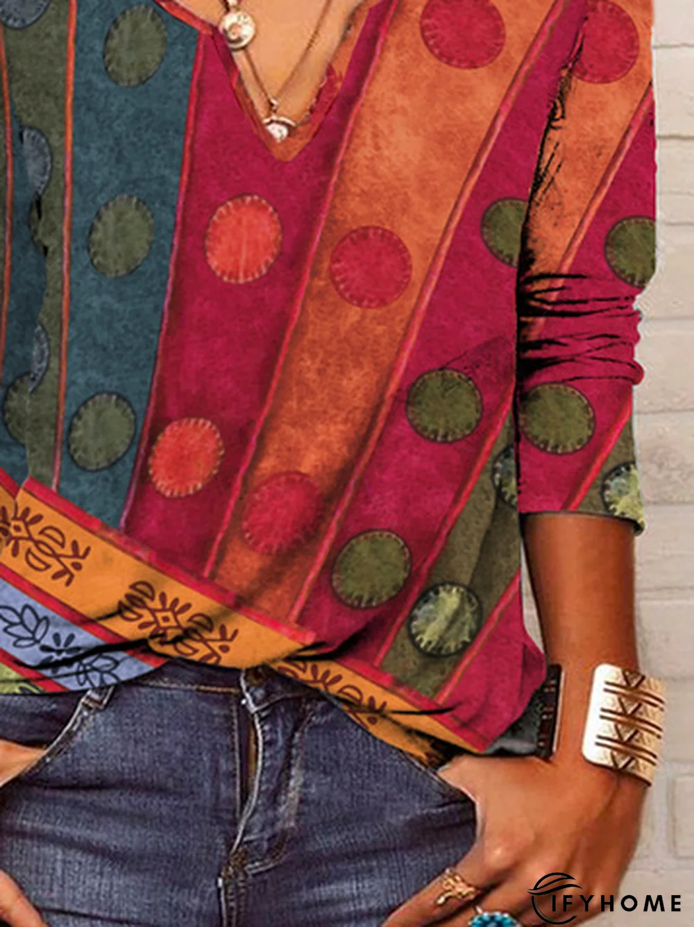 Ethnic Casual T-Shirt | IFYHOME