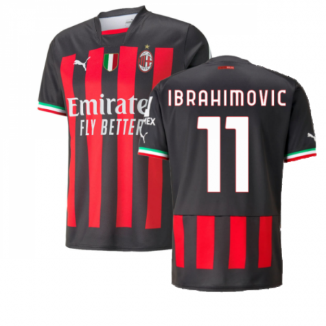AC Mailand Zlatan Ibrahimovic 11 Home Trikot 2022-2023