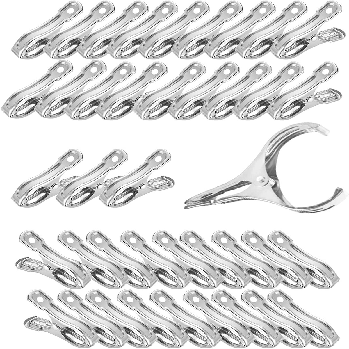 

Garden Clips Greenhouse Clamps Made of Stainless Steel, 501 Original