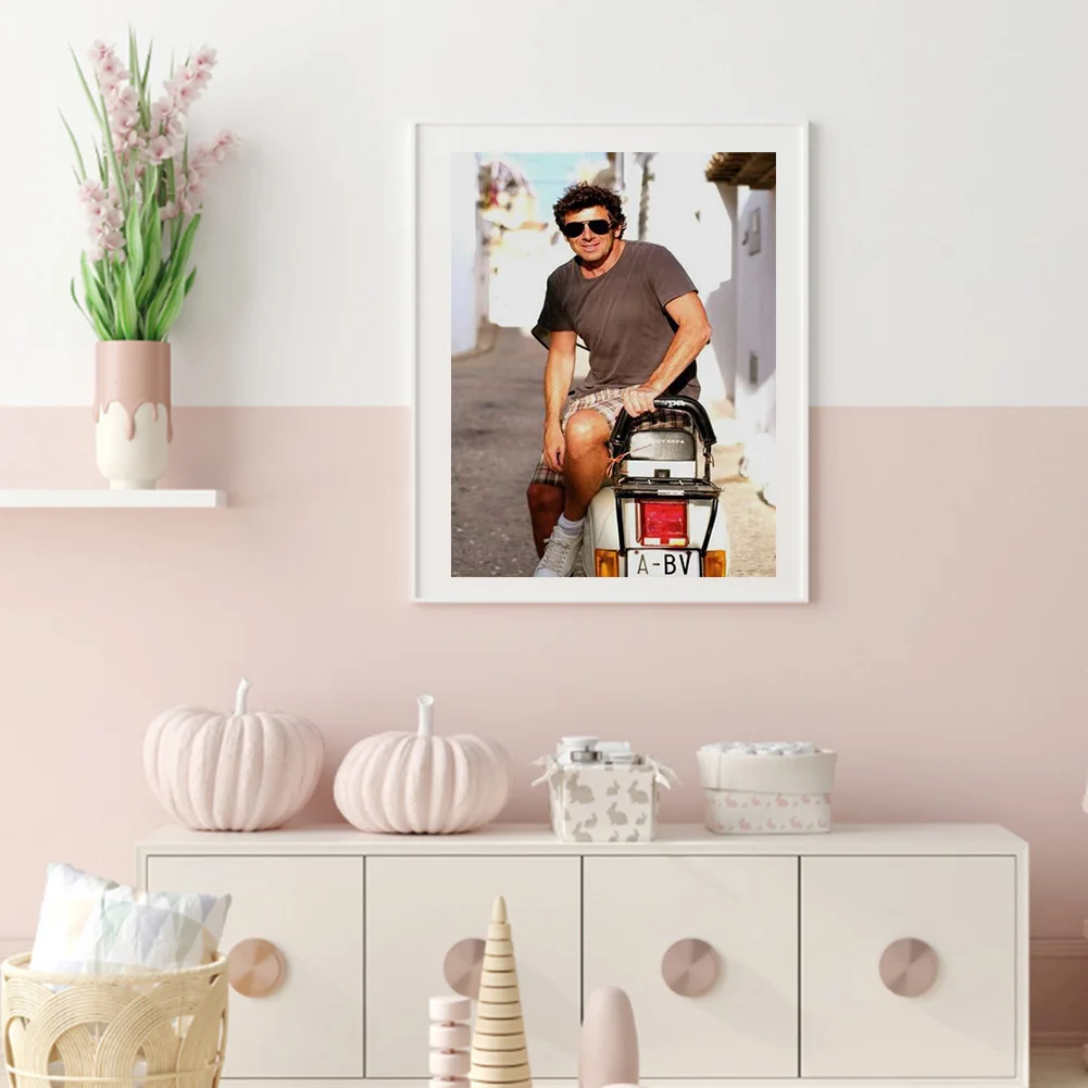 Full Round Diamond Painting 30*40cm - Patrick Brewer