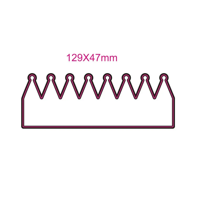 New crown ribbon bow metal cutting die DIY scrapbook photo album decorative embossed DIY paper card