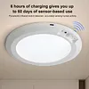 Rechargeable Ceiling Light with Remote Control Motion Sensor Battery Operated Lights for Shower Pantry Shed Hallway Porch Garage Stairs