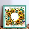 【Limited Stock Sale】Wreath-18CT Stamped Cross Stitch 30*30cm/11.81*11.81in tapestrymarket