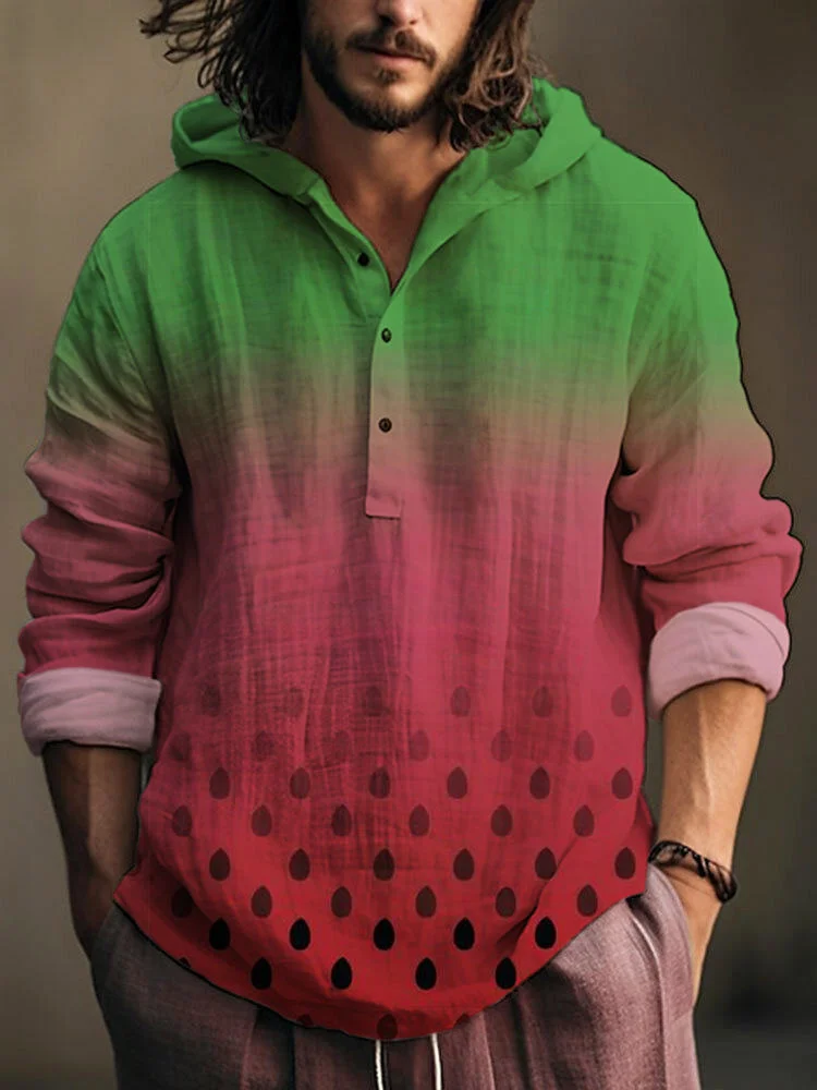 Watermelon Pattern Men's T-Shirt