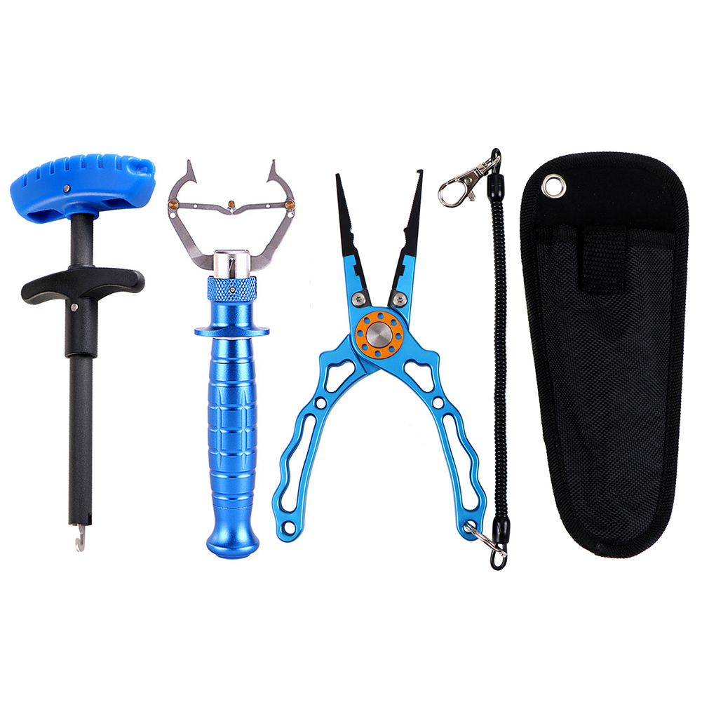 

3pcs Fishing Plier Scissors Line Cutter Hook Remover Tool with Lanyard Rope, 501 Original