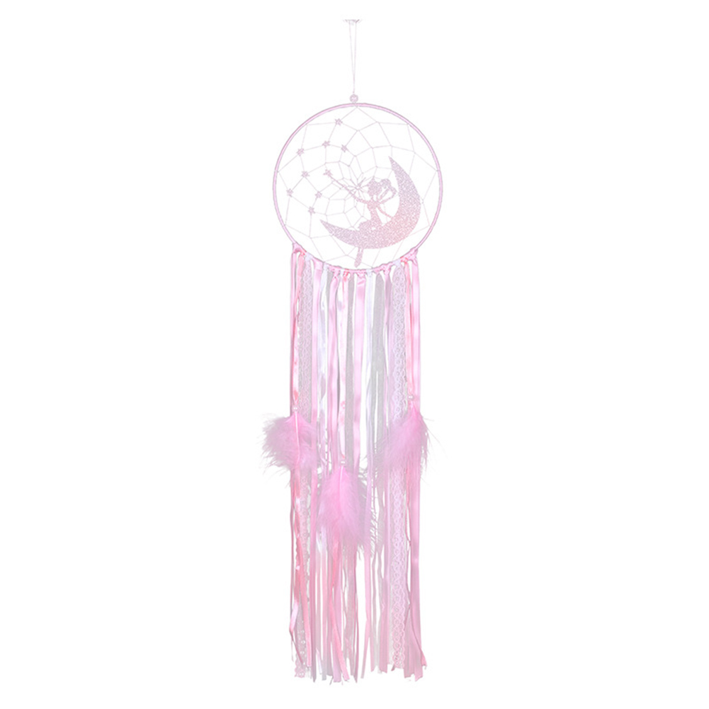 

Feather Dreamcatcher Mermaid Handmade Wind Chimes Bedroom Wall Ornament, 501 Original