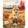 Fox - 11CT Stamped Cross Stitch - 40*50cm - Animal